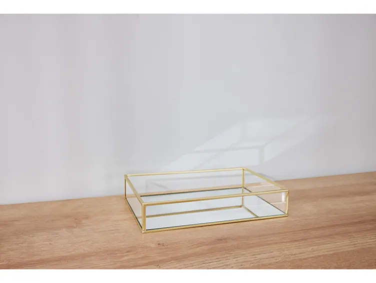 Deko-Accessoires, goldfarbig