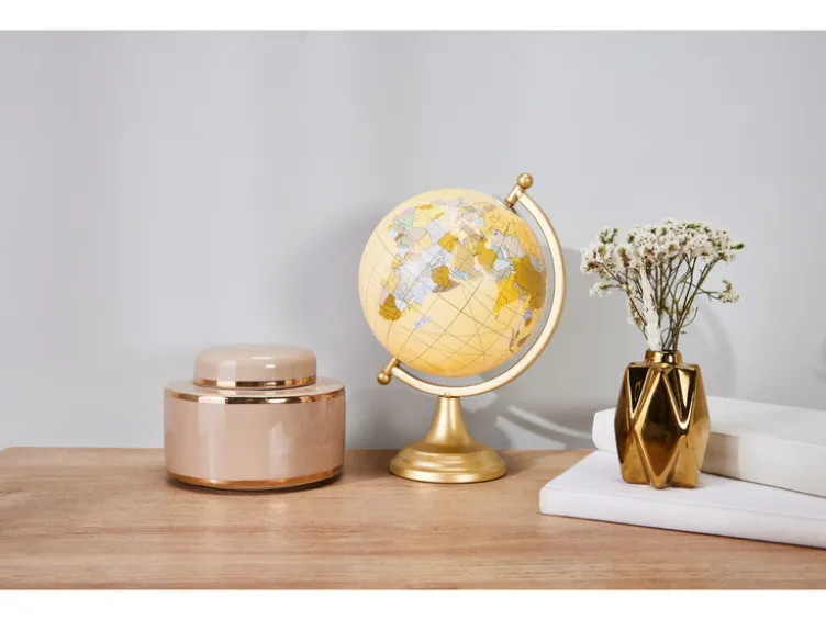 Deko-Accessoires, goldfarbig