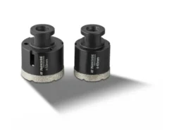 Diamant-Bohrkronen / Diamant-Bohrkrone, mit Aufbewahrungskoffer