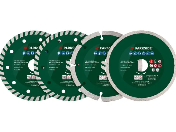 Diamant-Trennscheiben-Set / Trennscheiben-Set »PWSZS 1«