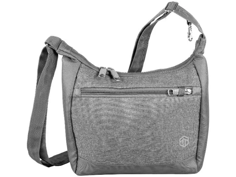 Diebstahlschutz-Tasche, mit Sicherheitsausstattung und elektronischem Ausleseschutz