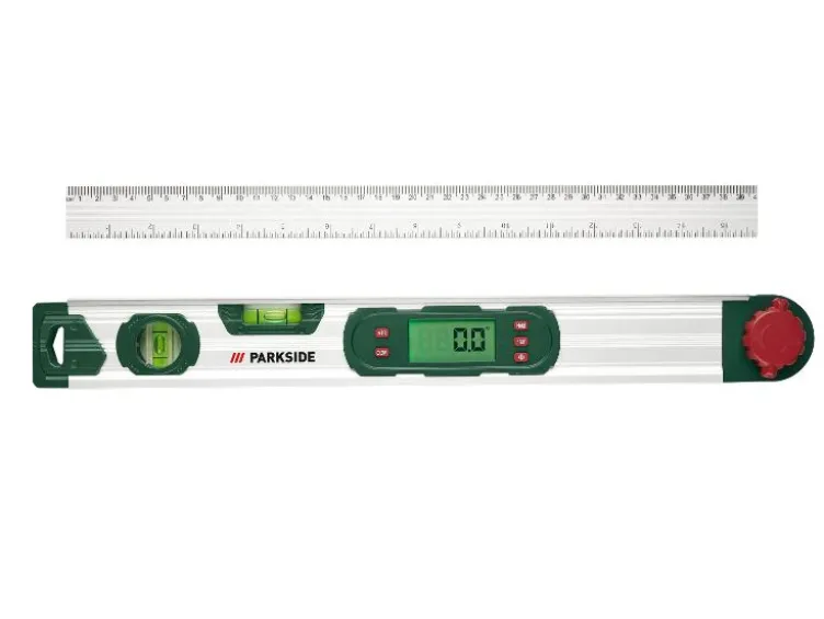 Digitaler Winkelmesser, mit Feststellschraube