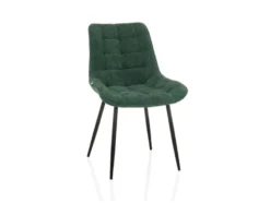 Dining Stuhl / Polsterstuhl ELARIS Stoff Petrol