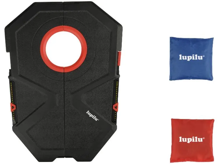 Disc-Golf-Set / Bean-Bag-Spielset / Schmetterball-Set / Street-Hockey-Set