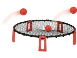 Disc-Golf-Set / Bean-Bag-Spielset / Schmetterball-Set / Street-Hockey-Set