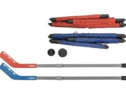 Disc-Golf-Set / Bean-Bag-Spielset / Schmetterball-Set / Street-Hockey-Set