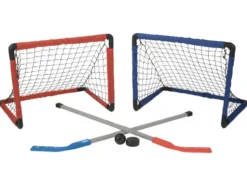 Disc-Golf-Set / Bean-Bag-Spielset / Schmetterball-Set / Street-Hockey-Set