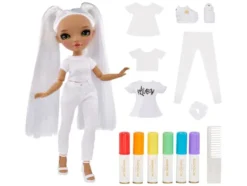 DIY Modepuppe und Spielset, mit 6 passenden Markern