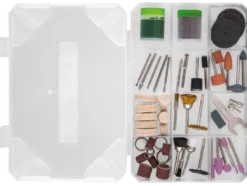 Doppelschleifer mit flexibler Welle »PDFW 120 B3«, mit 103-teiligem Zubehör-Set