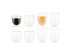 Doppelwandiges Gläser Set »Pavina«, 8-teilig