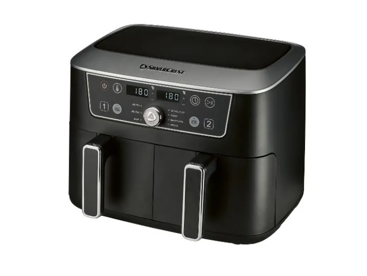 Doppelzonen-Heißluftfritteuse »SHFDD 2600 C2«, 8,7 l