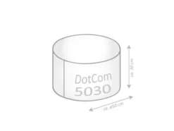 Dot Com »SCUBA«, 60 L, in klassisch runder Form
