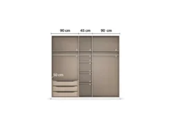 Drehtürenschrank »Alabama«