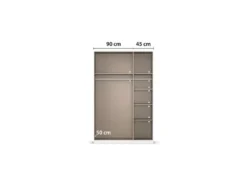 Drehtürenschrank »Alabama«