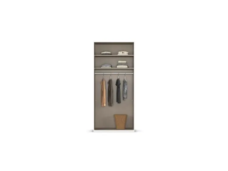 Drehtürenschrank Alabama mit Spiegel