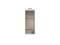 Drehtürenschrank Alabama mit Spiegel
