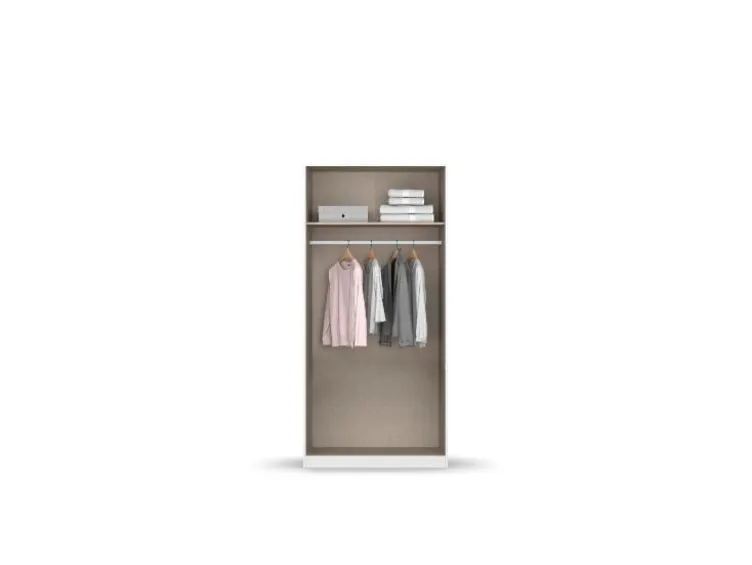 Drehtürenschrank Alabama mit Spiegel