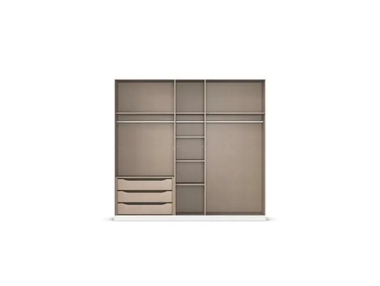 Drehtürenschrank Alabama mit Spiegel