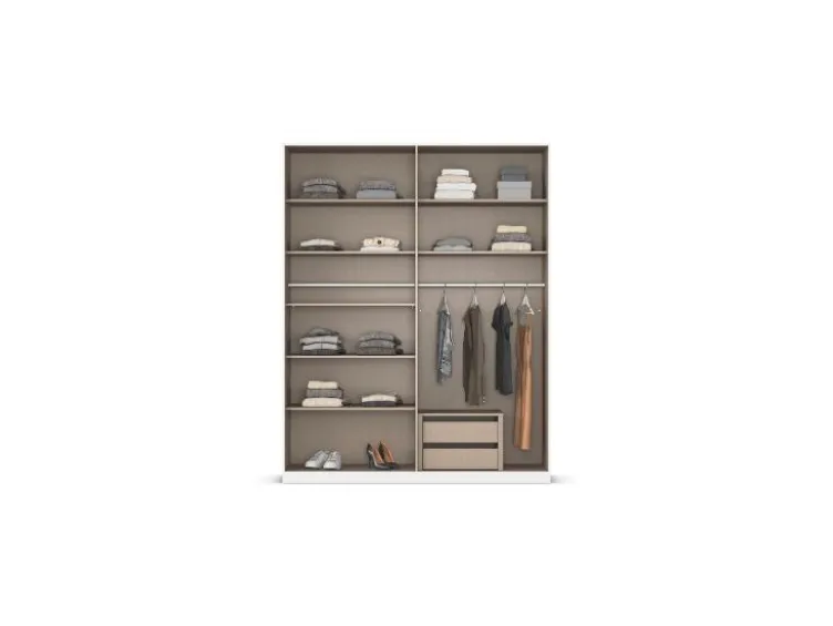 Drehtürenschrank Alabama mit Spiegel