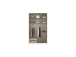 Drehtürenschrank Alabama mit Spiegel
