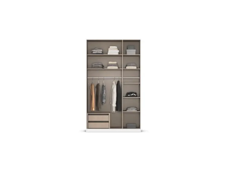 Drehtürenschrank Alabama mit Spiegel