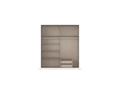 Drehtürenschrank Alabama mit Spiegel