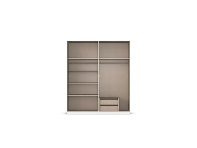 Drehtürenschrank Alabama mit Spiegel