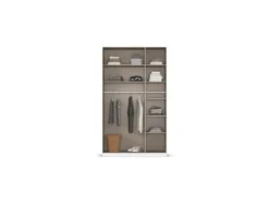 Drehtürenschrank Alabama mit Spiegel