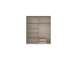 Drehtürenschrank Alabama mit Spiegel