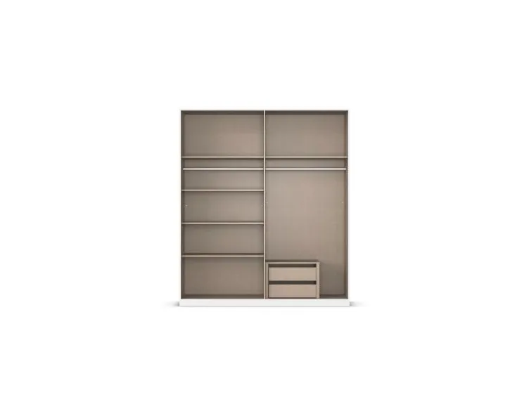 Drehtürenschrank Alabama mit Spiegel