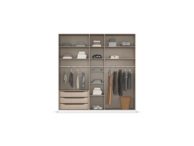 Drehtürenschrank Alabama mit Spiegel