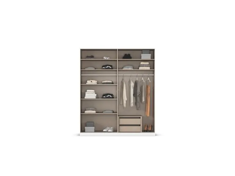 Drehtürenschrank Alabama mit Spiegel