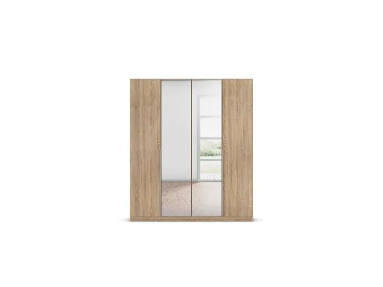Drehtürenschrank Alabama mit Spiegel