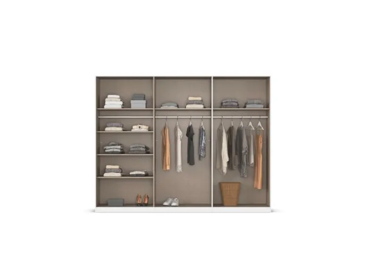 Drehtürenschrank Alabama mit Spiegel