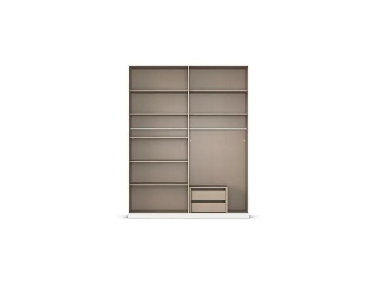 Drehtürenschrank Alabama mit Spiegel