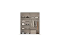 Drehtürenschrank Alabama mit Spiegel