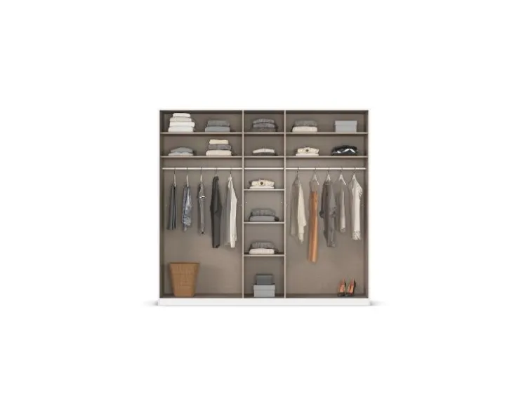 Drehtürenschrank Alabama mit Spiegel