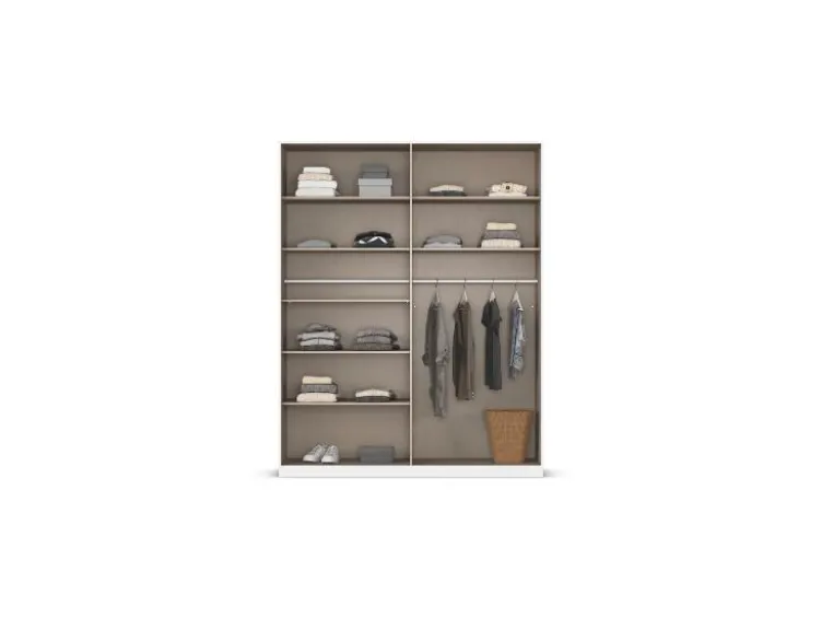 Drehtürenschrank Alabama mit Spiegel