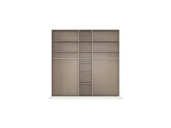 Drehtürenschrank Alabama mit Spiegel
