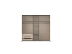 Drehtürenschrank Alabama mit Spiegel