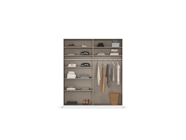 Drehtürenschrank Alabama mit Spiegel