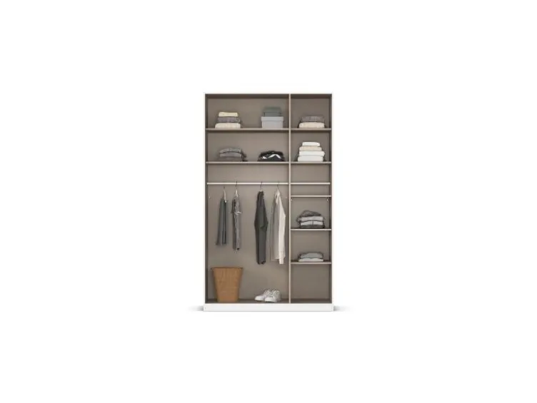 Drehtürenschrank Alabama mit Spiegel