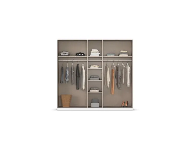 Drehtürenschrank Alabama mit Spiegel