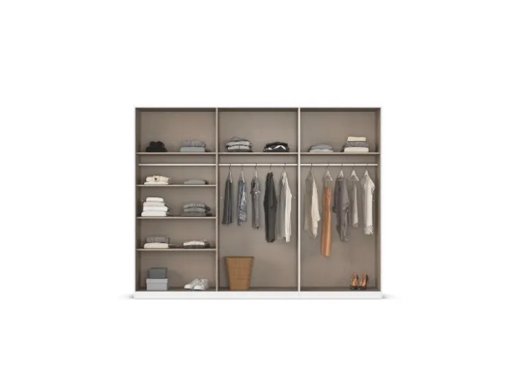 Drehtürenschrank Alabama mit Spiegel