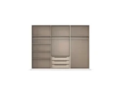 Drehtürenschrank Alabama mit Spiegel