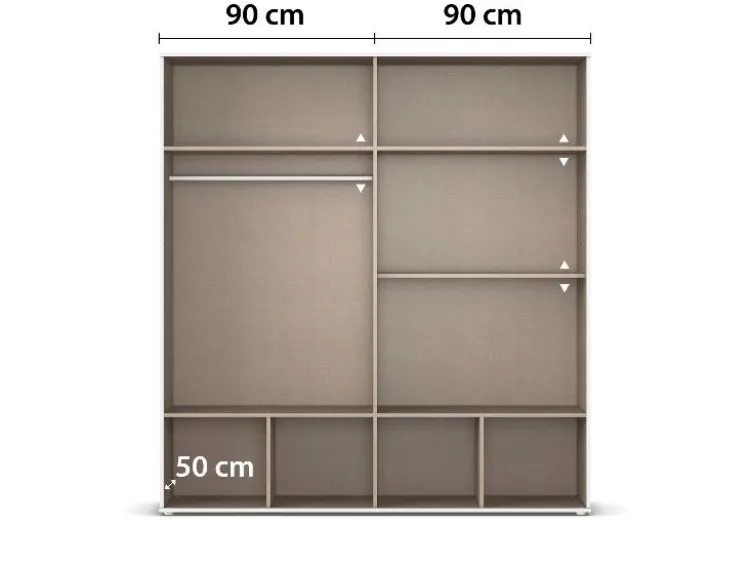 Drehtürenschrank »Kemi«