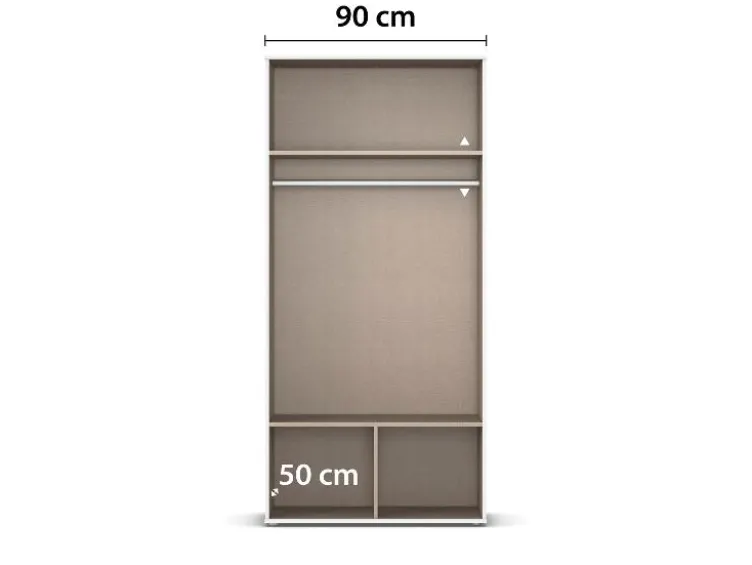 Drehtürenschrank »Kemi«