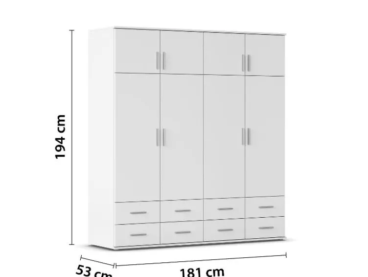 Drehtürenschrank »Kemi«