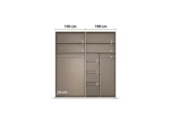 Drehtürenschrank »Montclar«