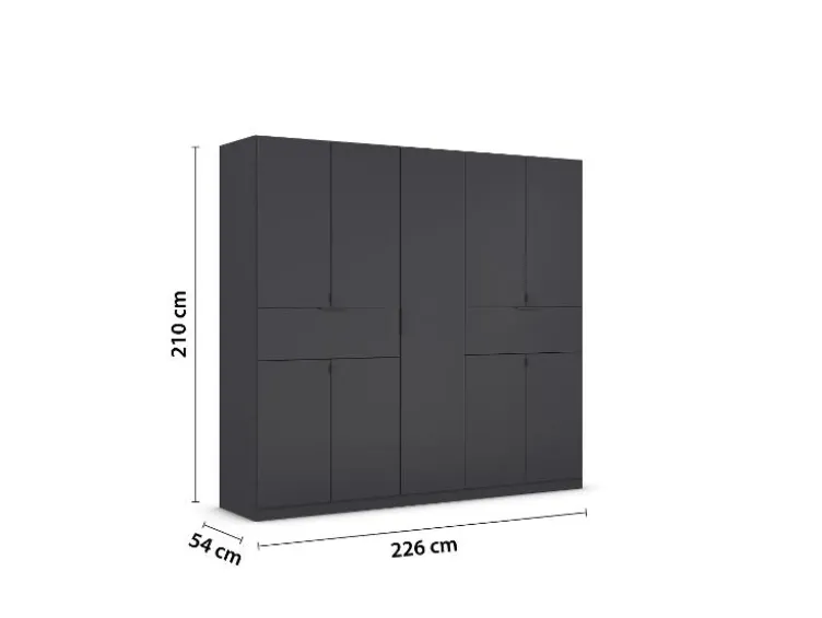 Drehtürenschrank »Ticao«, bequeme Handhabung